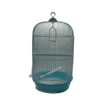 All4Pets Bird Cage Wire white Pan Blue Yellow