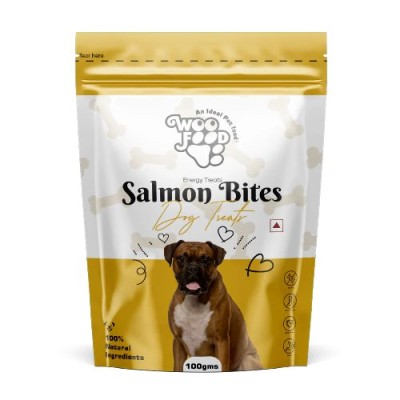 WOO FOOD SALMON BITES 100GM