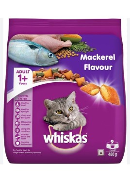 WHISKAS ADULT  MACKEREL FLAVOUR, 480 G