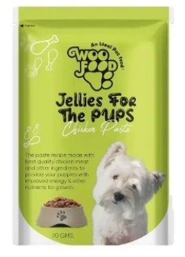 WOOFOOD PUPPY CHICKEN PASTE GRAVY 70GM