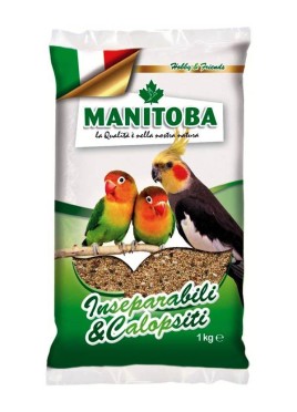 Manitoba Mixture Of Parakeet Inseparabili and Calopsiti Food 1Kg