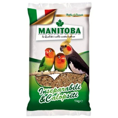 Manitoba Mixture Of Parakeet Inseparabili and Calopsiti Food 1Kg