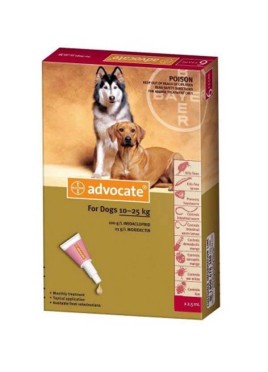 Bayer Advocate Spot-on 2.5 ml For 10-25 kg