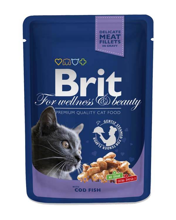 brit wet cat food