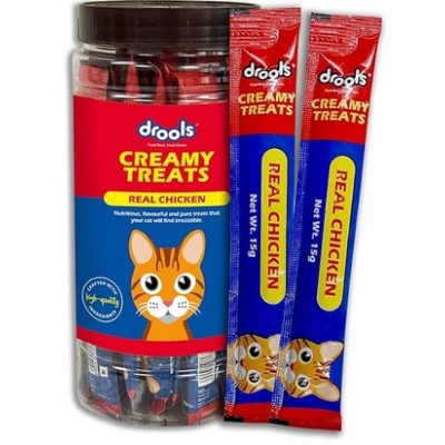 DROOLS CREAMY TREATS REAL CHICKEN 25PC