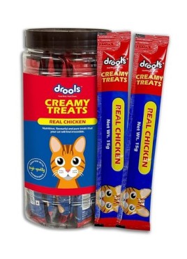 DROOLS CREAMY TREATS CRAB  AND CHISKEN 25PC