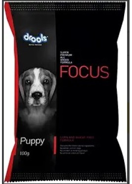 DROOLS FOCUS PUPPY 100GM