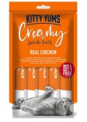 KITTY YUMS CREAMY REAL CHICKEN 5STICK