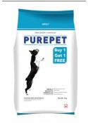 PUREPET CHICKEN AND VEGETABLE ADULT 10KG DOG FOOD