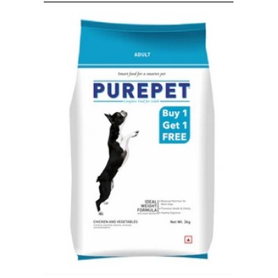 PUREPET CHICKEN AND VEGETABLE ADULT 10KG DOG FOOD