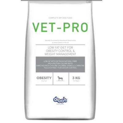 DROOLS VET PRO OBESITY ADULT 12KG DOG FOOD