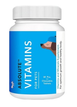 DROOLS ABSOLUTE VITAMIN CHEWABLE 18TABLET