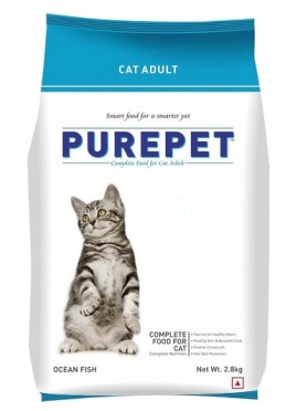 PUREPET ADULT CAT FOOD OCEAN FISH 2.8 KG