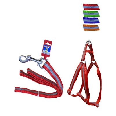 Fekrix Reflective Letter Leash Harness 10mm 48 And 12-16 Inch