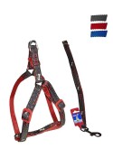 Fekrix Janes And Nylon Leash And Harness 15mm 48 inch 16-24 Inch