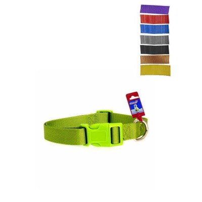 Fekrix 2 Thick Plain Nylon Dog Collar Plug 25mm 20 Inch