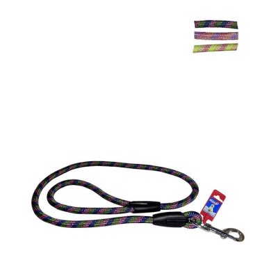 Fekrix Colorful Nylon Rope Leash For Pets 8 mm 48 Inch