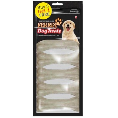 Fekrix White Bone Dog Treats Small  7 pc 