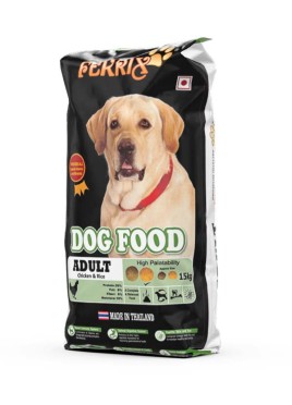 Fekrix Adult Chicken And Rice Dog Food 15 Kg