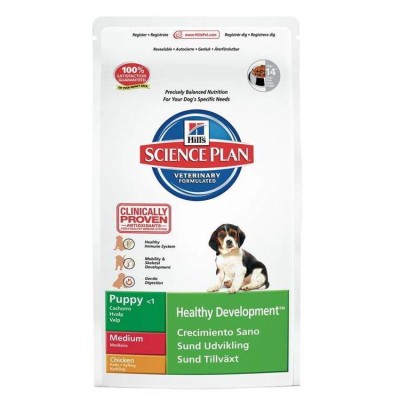 Hills Science Plan Puppy Medium Chicken Food 1kg