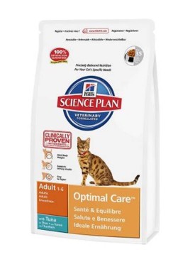 Hills Science Plan Feline Adult Cat Tuna Food 400G