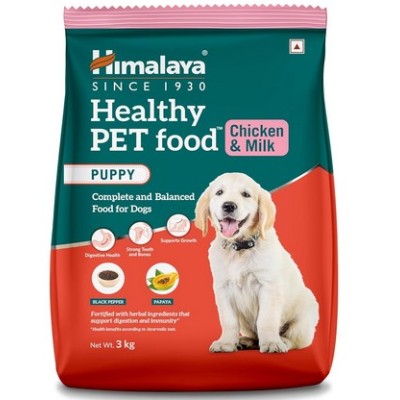 HEALTHY PUPPY DOG FOOD CHICKEN AND MILK 3KG 