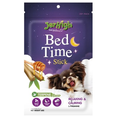 JERHIGH BED TIME STICK 60GM DOG TREATS