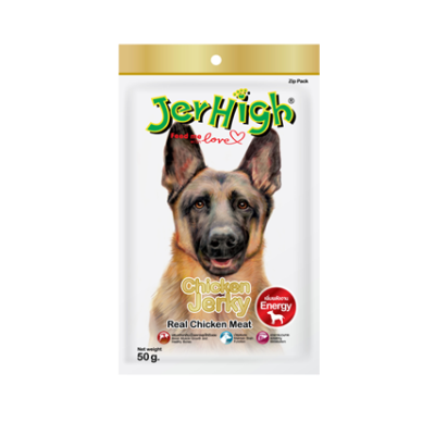 Jerhigh Chicken Jerky Treats For Dog 50 gm