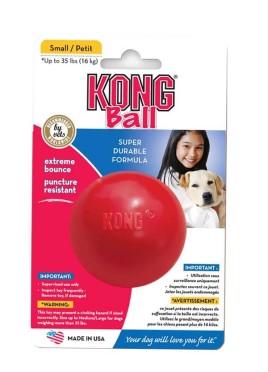 Kong Rubber Ball Dog Toy Small