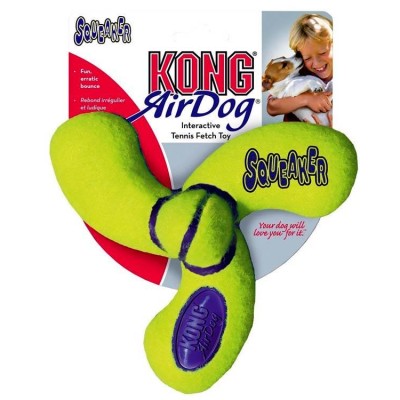 Kong Air Squeaker Spinner Dog Toy Medium