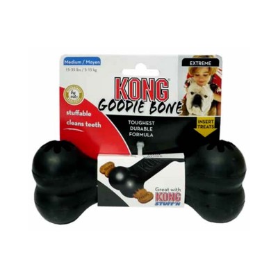 Kong Extreme Goodie Rubber Bone Dog Toy Medium