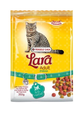 Lara Adult Indoor Anti Hairball Adult Cat Food 2 Kg