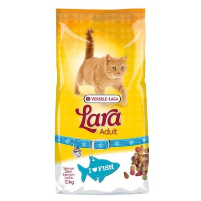 Lara Delicious Chunks With Salmon For Adult Cats 10 Kg