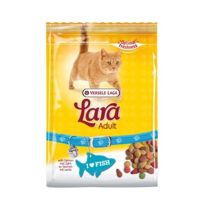 Lara Delicious Chunks With Salmon For Adult Cats 350 Gm