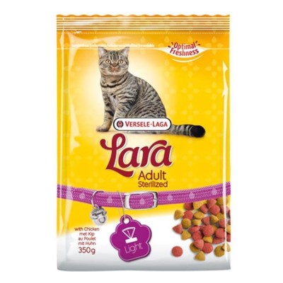 Lara Delicious Chunks With Chicken Sterilized Adult Cat Food 350 Gm