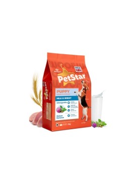 MANKIND PETSTAR MILK AND WHEAT 1KG PUPPY DOG DRY FOOD