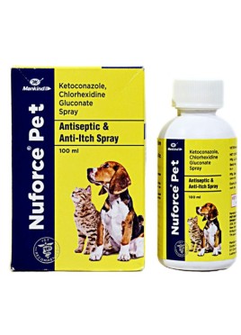 MANKIND NUFOREC PET ANLISEPLIC AND ANTI SPRAY 100ML