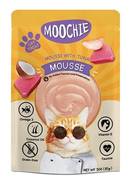 MOOCHIE MOUSSE WITH TUNA POUCH FOR CATS 85GM