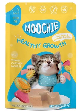 MOOCHIE FOOD GRAVY FOR CATS  HEALTHY GROWTH 85G