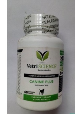 MSD CANINE PLUS MULTI VITAMIN 60TABLETS