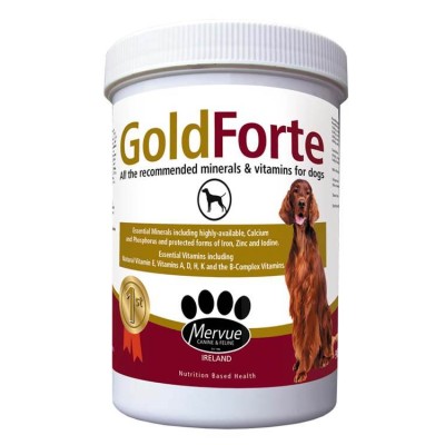 Mervue Goldforte Minerals and Vitamins Feed Supplement For Dog 1kg
