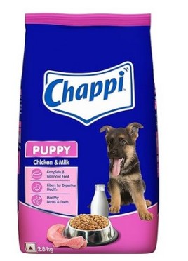 CHAPPI PUPPY DRY DOG FOOD CHICKEN AND MILK 2.8 KG 