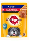 PEDIGREE® ADULT 70GM DOG FOOD CHICKEN LIVER