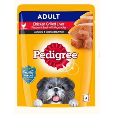 PEDIGREE® ADULT 70GM DOG FOOD CHICKEN LIVER