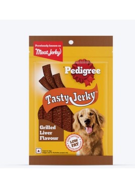 PEDIGREE TASTY JERKY ADULT GRILLED LIVER DOG TREATS 70GM