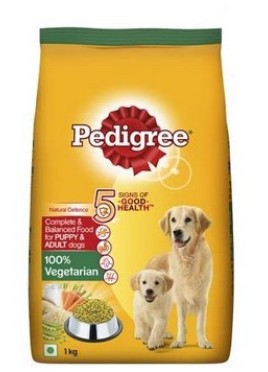 PEDIGREE  VEG PUPPY AND ADULT DOG 1KG 