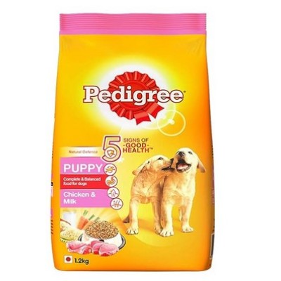 PEDIGREE PUPPY DRY DOG FOOD CHICKEN AND MILK 1KG