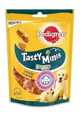 PEDIGREE TASTY MINIS PUPPY DOG TREATS CHICKEN 125 G