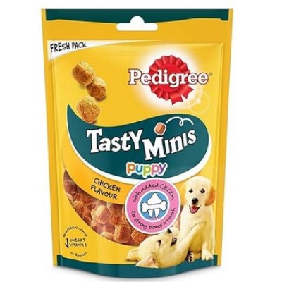 PEDIGREE TASTY MINIS PUPPY DOG TREATS CHICKEN 125 G