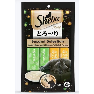 SHEBA SASAMI CHICKEN FLAVOUR CAT 48GM